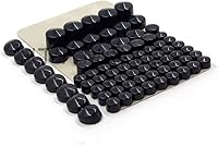 Vista 5 de HTTMT MT247-003-BK Tapas Superiores de Pernos Negros Compatibles con Harley Davidson Dyna Glide Twin Cam 1991-2012