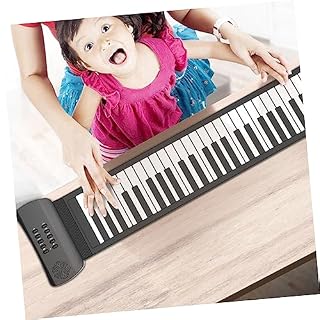 SHOWERORO Roll Piano Piano Électrique Clavier Électronique Clavier Pliable Instruments Pour Adultes Piano De Voyage Clavier Piano Pour Adultes Claviers Silicone Pliable Piano Enroulable - Les Beatles, Paul McCartney, John Lennon, RIngo Starr, George Harrison SHOWERORO Roll Piano Piano Électrique Clavier Électronique Clavier Pliable Instruments Pour Adultes Piano De Voyage Clavier Piano Pour Adultes Claviers Silicone Pliable Piano Enroulable – Image 5