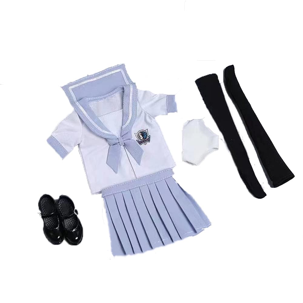 Uniforme JK Skirt 1/6 pour créer des scènes de vie lycéenne avec vos figurines de 12 pouces