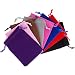 Pack of 8 Mix Color Soft Velvet Pouches w Drawstrings for Jewelry Gift Packaging, 9x12cm
