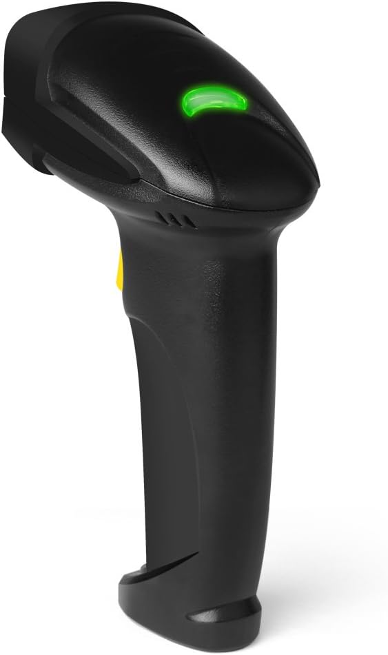 Handheld USB Barcode Scanner Wired Automatic 1D Bar Code Reader for Supermarket, Convenience Store, Warehouse : Office Products