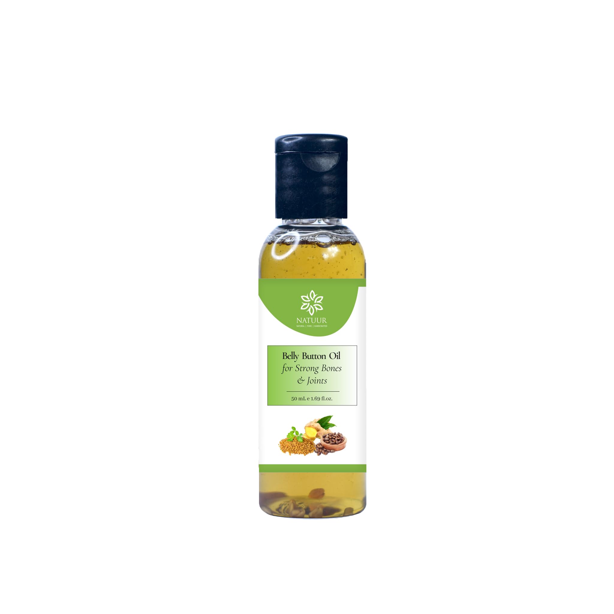 NATUUR - Belly Button Strong Bones & Joints Oil - 50ml | Soothes Aches & Pains | Reduces Inflammation | Enhances Circulation | Natural Relief for Bone & Joint Discomfort | Vegan and Plant-Based (B08GLDFHT1) Amazon Price History, Amazon Price Tracker