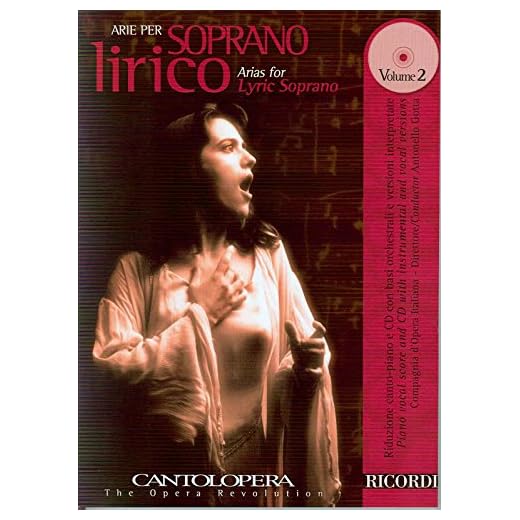 Cantolopera: arie per soprano lirico vol. 2 chant +cd