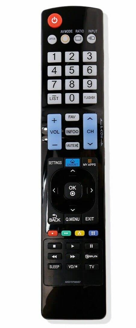 New AKB73756567 Remote Control Compatible with L-G LED TV 49UB8200UH 60UB8200-UH 60UB8200UH 49UB8200