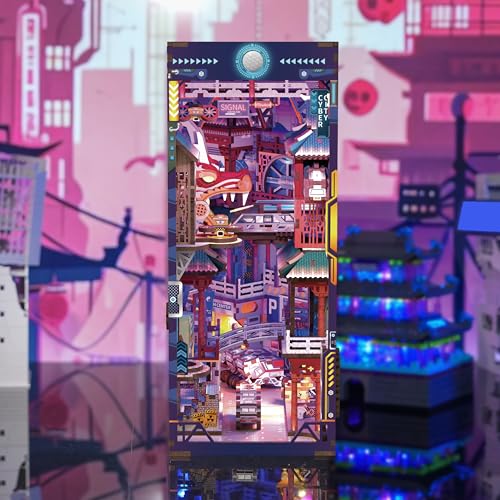 Hands Craft Cyber City Book Nook Kit thumbnail 4