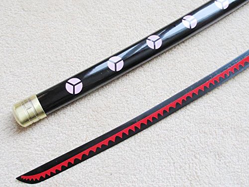 AIT Collectibles S2688 Anime ONE Piece Roronoa Zoro SHUSUI Sword Blood RED FIRE Flame Blade 41" - Thumbnail 3