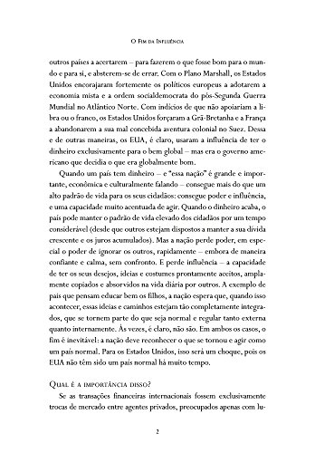 O fim da influência: Como fica o mundo quando o dinheiro muda de mãos