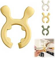 Vista 14 de Soporte multifunción de mango de olla de silicona, estante para espátulas, 2026, portacucharas antideslizante, organizador de cocina, liberador