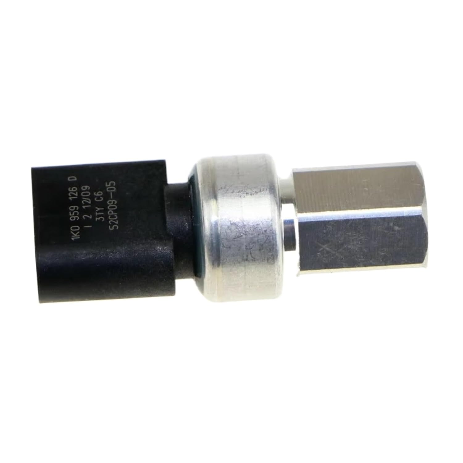Air Con Pressure Sensor, for Passat B5 B6 2001-2011, for Golf 2009-2011 Car Air Conditioning A/C High Pressure Sensor Switch 1J0959126 1K0959126E