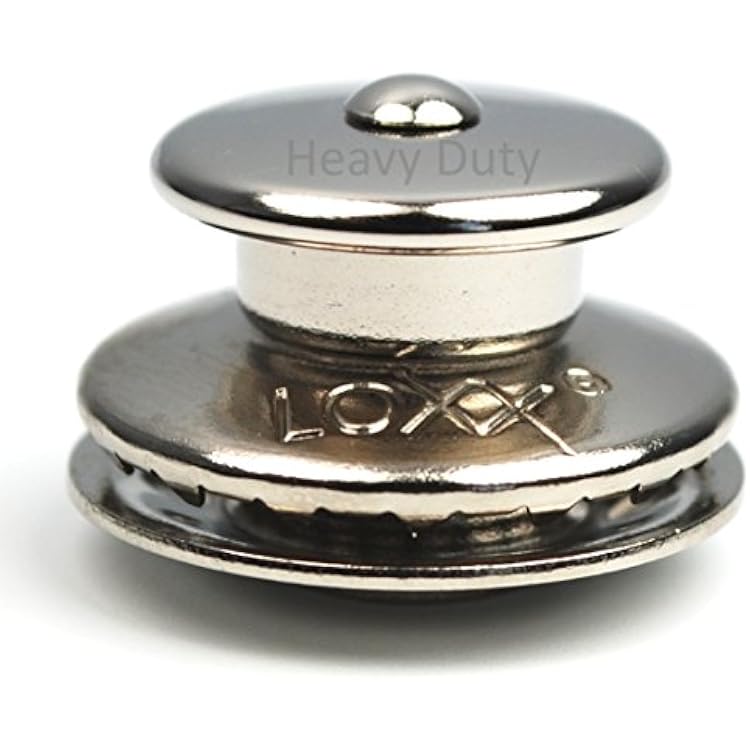 LOXX Snap Fastener Upper Part Heavy Duty Nickel Closure