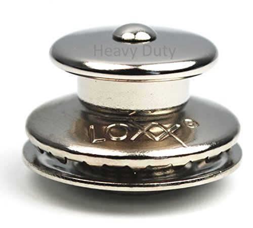 LOXX Snap Fastener Upper Part Heavy Duty Nickel Closure