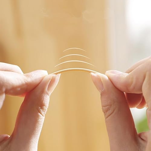 Miniatura 2 de 2500 unidades Palillos de dientes, palillos de madera de bambú, púas redondas de doble cara, palillos de cóctel, con caja de plástico para