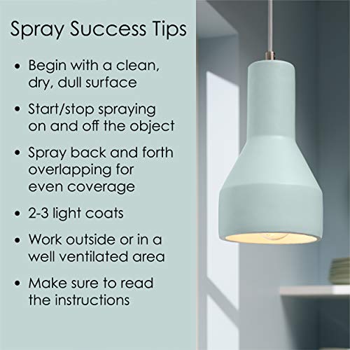 Image of Krylon Fusion All-In-One Adhesive Spray Paint for Indoor /Outdoor Use, 12 oz, Vintage Blue