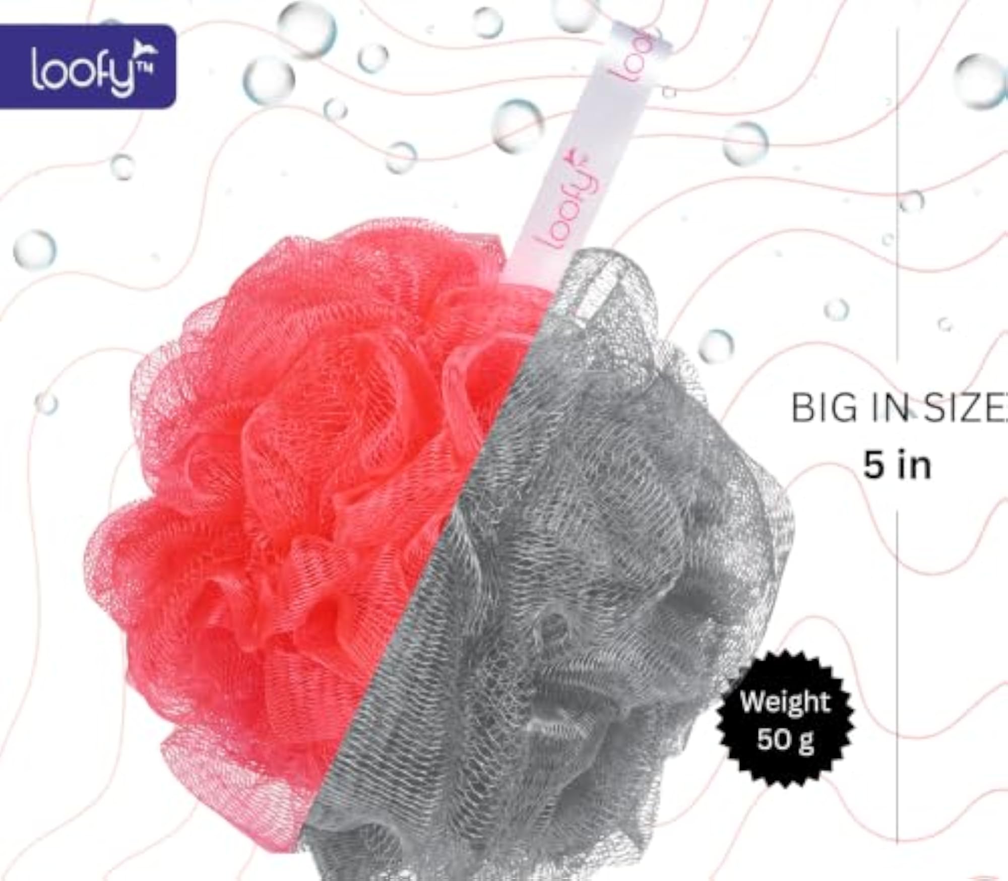 Large Bath Loofah Sponge Scrubber Exfoliator