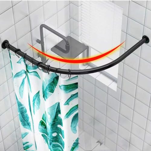 Barras de Cortina Baño Angular Marca EVTODI