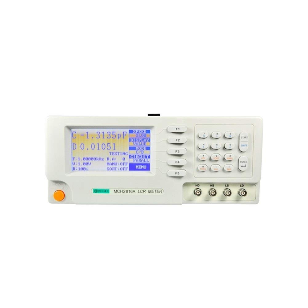 DISIROU Digital LCR Meter 200KHz MCH-2816A Test Frequency Meter High Precision Used in Energy, Power Industry, Scientific researc