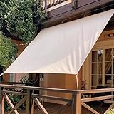 Toldo cuadrado grande para patio, protección UV y fácil instalación)