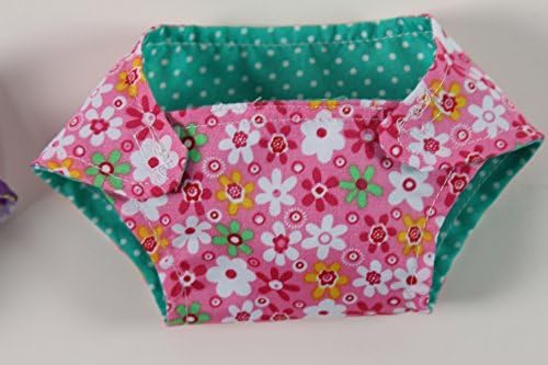 Miniatura 5 de Juego de 9 pañales de tela reversibles para muñecas, surtido  Juego de pañales para muñecas, pañales de simulación, pañales para muñecas de bebé,