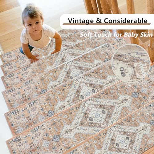 Peldaños autoadhesivos para niños y ancianos que evitan caídas en madera 6