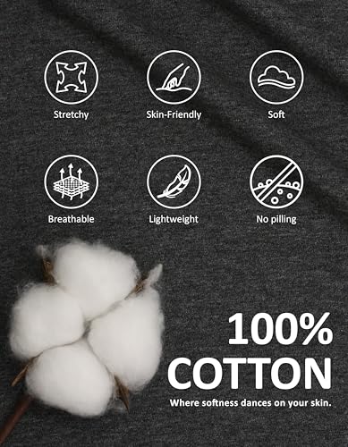 NAP BOUND 100% Cotton Pajamas for Women 2 Piece PJs Set Purple L Long Sleeve with 3 Pockets Button Down Sleepwear - Image 4