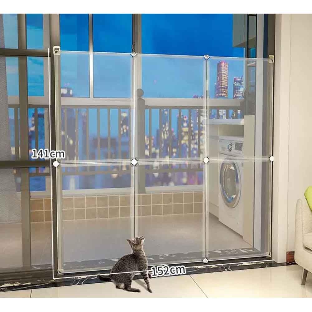 Cancelletto Di Sicurezza Retrattile Per Interni - Piegevole E Portatile Per Cani E Bambini - Facile Montaggio Senza Attrezzi