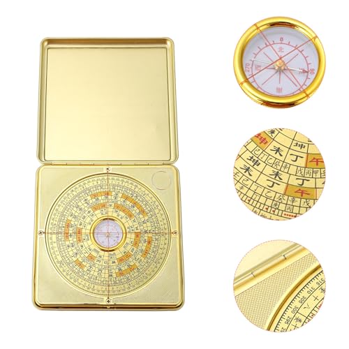 Brújula Feng Shui Pan, 12cm, Aleación Duradera e Impermeable miniatura 7