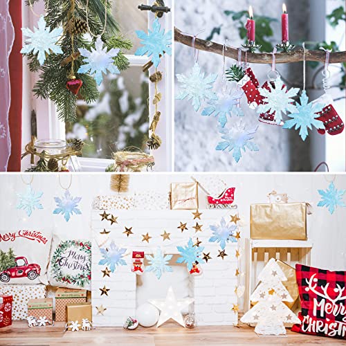 Lukinuo Christmas Resin Molds 3Pcs Snowflake Resin Mold Snowflake Silicone Casting Mold 3D Ice Crystal Resin Ornament Molds For Epoxy Resin Jewelry Pendant Winter Christmas Tree Home Hanging Ornament #TOP5