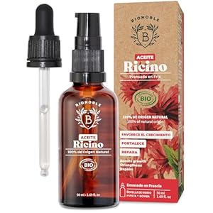BIONOBLE Aceite de Ricino Orgánico Crecimiento