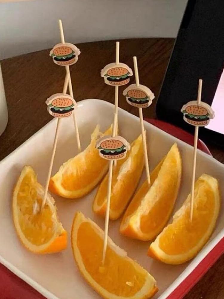 Mappin&Webb ピック チャールディケンズモデルフルーツピック6本箱入り