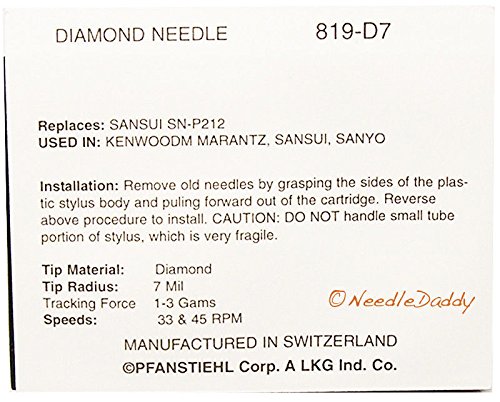 Kenwood N 67 / Sansui SNP 212 Nachbaunadel Plattenspieler