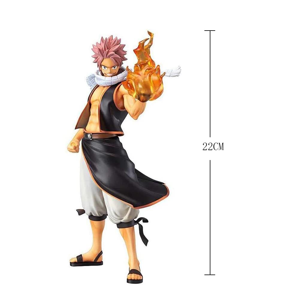 natsu  Xinchangda Fairy Tail Natsu Dragneel Action Figure Anime Etherious