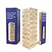 Produktbild JAMK Tumble Tower Game - Wackelturm 54 Bausteinen aus Holz - Stacking Balancing Games Toys Building Beech Blocks 54pcs