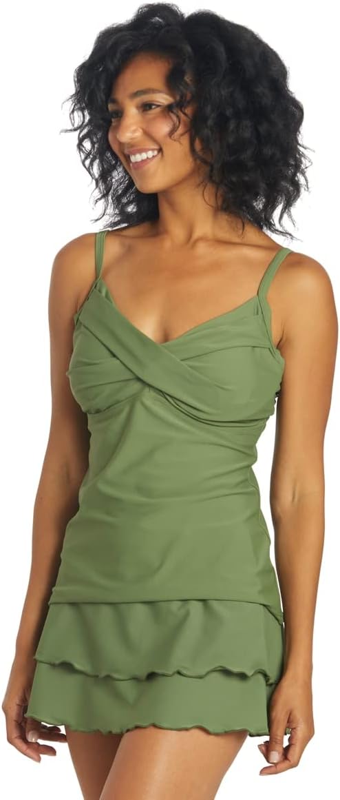 Sporti Twist Underwire Tankini Top