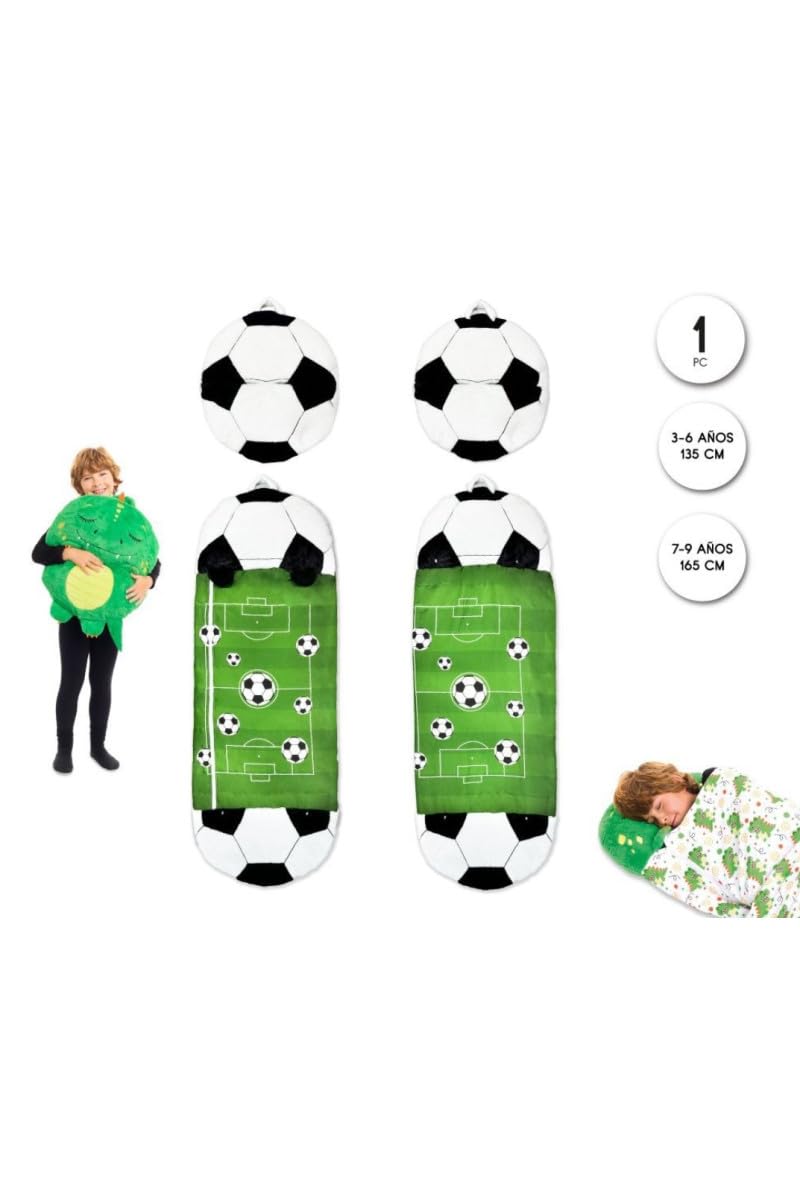DISBACANAL Saco de dormir fútbol
