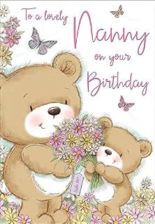 Regal Publishing Birthday Card Nanny - 9 x 6 inches