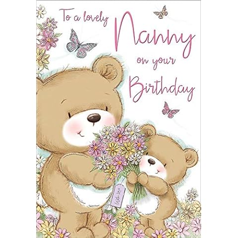 Regal Publishing Nanny Birthday Card 9x6 inches Cover