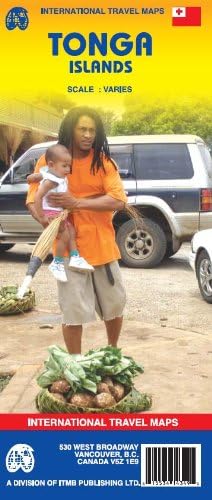 Tonga Islands Travel Reference Map Map – Illustrated, December 17, 2007