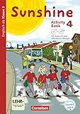 Sunshine - Englisch ab Klasse 3 - Allgemeine Ausgabe 2015 - 4. Schuljahr: Activity Book mit interaktiven Übungen online - Mit CD-ROM, Audio-CD, Minibildkarten und Faltbox