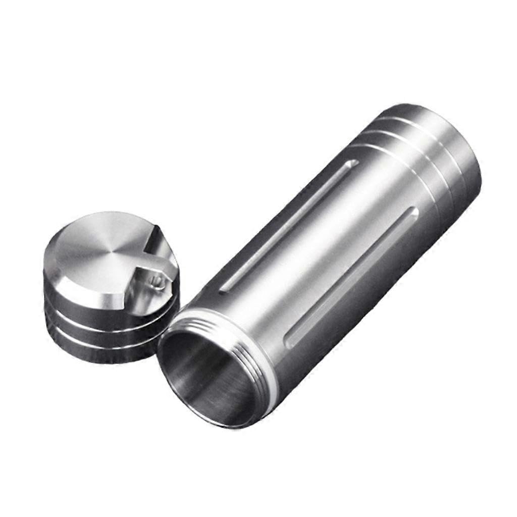 Pills Box Container Can Watertight Medicine Pocket Pills Bottle for Outdoor