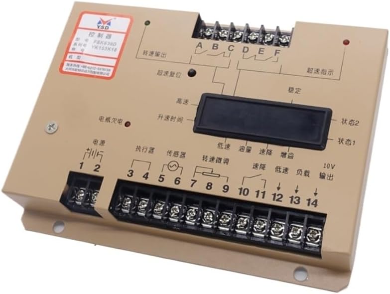 FSK639D Electronic Speed Control Unit Engine Speed Controller Governor for Diesel Generator Spare Parts