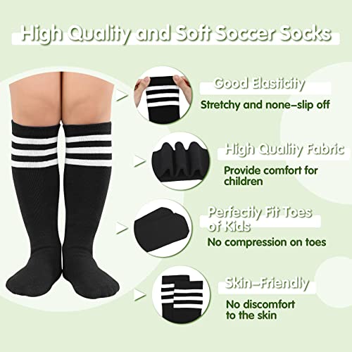 Century Star Toddler Soccer Socks for Girls Boys Baseball Socks Youth Softball Sock Kids Breathable Athletic Socks for Sports4
