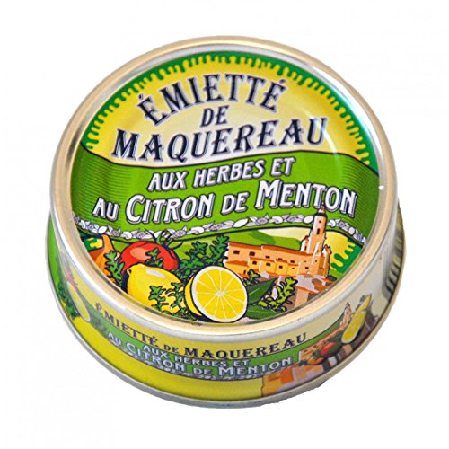 La Belle-Iloise Emietté de caballa con limón de Menton, 80 g