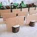 40 portatarjetas rústico de madera con soporte de madera para tarjetas de...