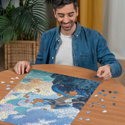 Puzzle 1000 pièces : Collection Fantastique Le ballet de la sirène Ravensburger Nathan - vue 7
