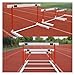 YHJCMBWLBBSH Adjustable Height Hurdles, Adjustable Hurdle, Adjustable Height 30~41inches, Agility Training Hurdles for High School Practice Speed