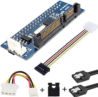 Youmile Female Adapter PCBA IDE/PATA 40Pin Disk to SATA Female Adapter PCBA Converter With Jumper cap and cable,for Desktop & 3.5" Hard Disk Drive