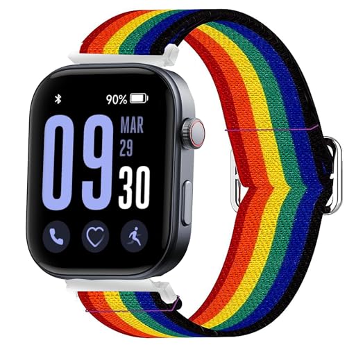 Bracelet 22mm nylon extensible GTX12 idéal pour le sport et le quotidien
