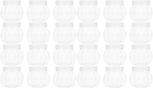 Garneck 24 unidades de tarros de calabaza para mascotas, cajas de almacenamiento de caramelos de Navidad con tapas, soportes de regalo, tarros de disponible en Yaxa Costa Rica