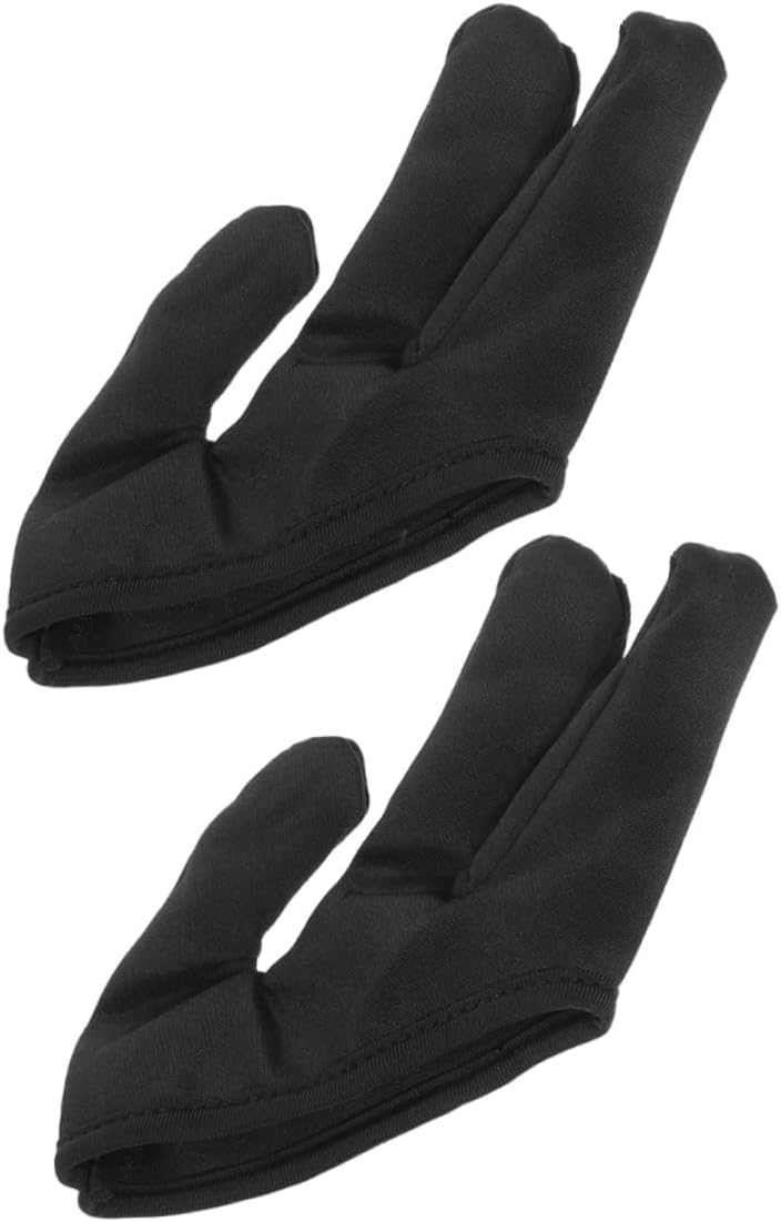 2pcs Hair Styling Heat Resistant Gloves Reusable and Safe for Curling and Straightener