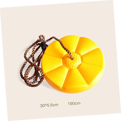 Miniatura 9 de INOOMP Columpio de interior para niños al aire libre, columpio para niños, plataforma de columpio para niños, columpio de cuerda de escalada,